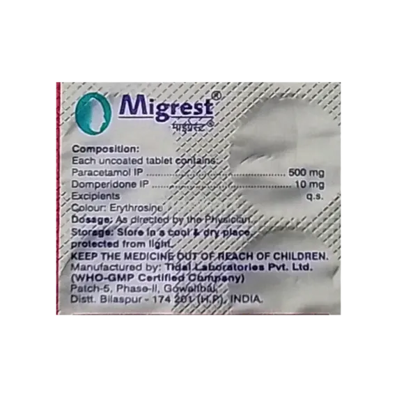 migrest tablet 15's